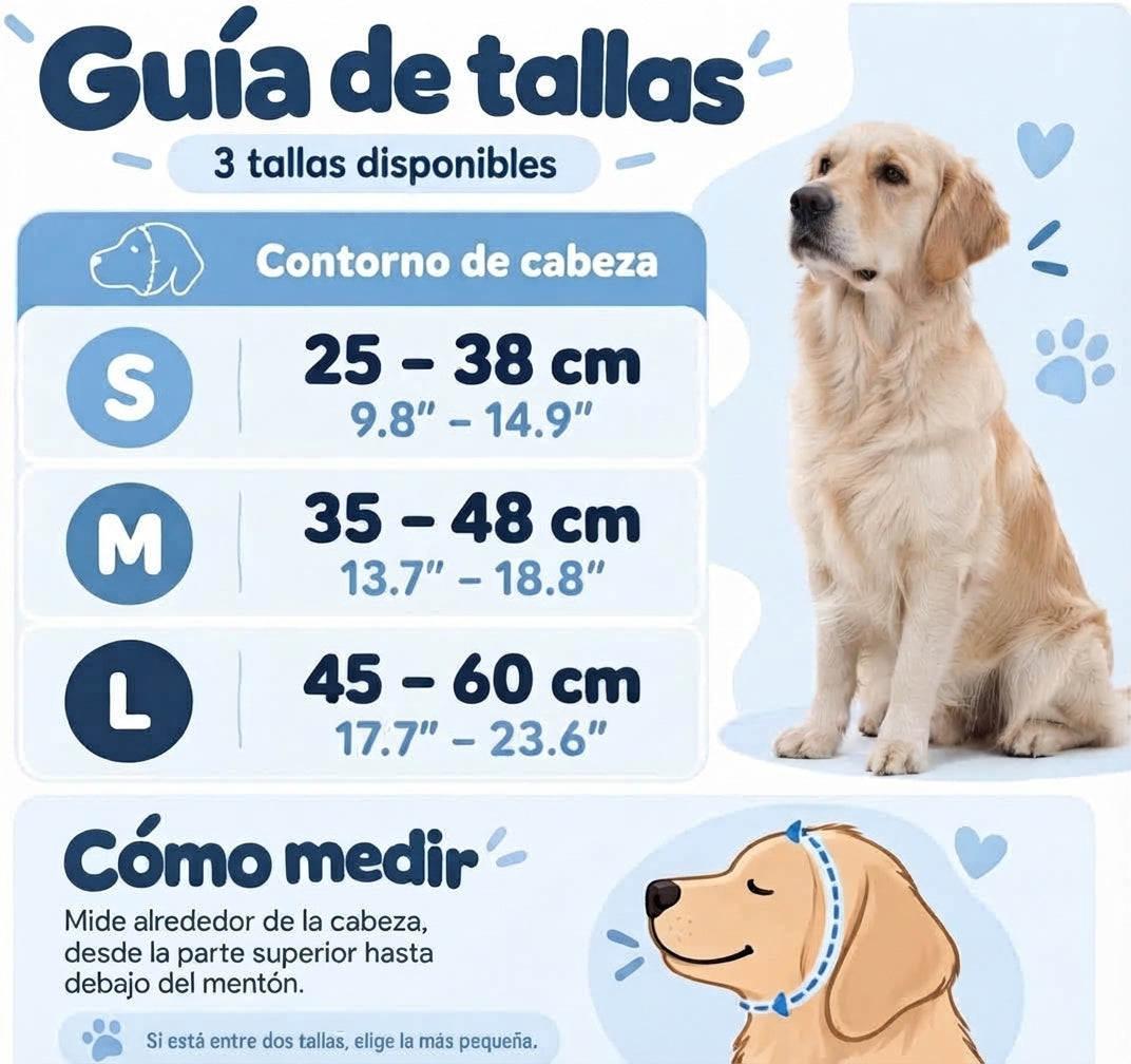 Orejeras calmantes para perros